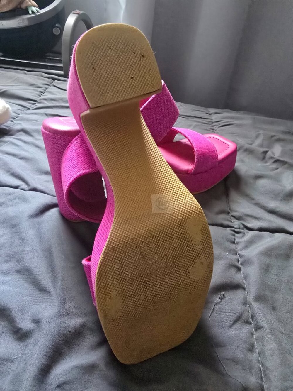Beach by Matisse Gem Platform Sandals Magenta - Picture 4 of 6